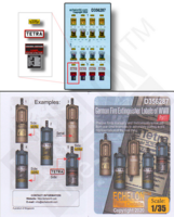 German Fire Extinguisher Labels of WWII Part 1