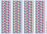 Lozenge 5-color lower - Image 1