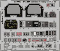 P-51D Interior early ser.5-15 S.A. TAMIYA - Image 1