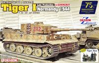Pz.Kpfw.VI Ausf.E Tiger I Late Production w/Zimmerit (Normandy 1944) + Tiger Ace - Image 1
