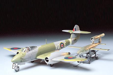 Gloster Meteor F.1 with V-1 Buzz Bomb - Image 1