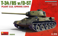 T-34/85 w/D-5T PLANT 112. SPRING 1944 - Image 1