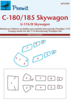 Canopy mask for  Cessna C-180/ 185/ U-17 Skywagon Kovozvody Prostìjov