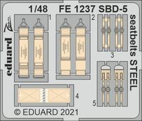 SBD-5 seatbelts STEEL REVELL - Image 1