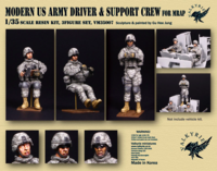 Modern US Army Driver and Support Crew for MRAP - Image 1