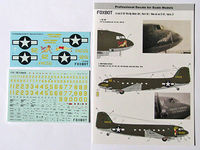 Douglas C-47 Skytrain/Dakota  "Pin-Up Nose Art and Stencils" Part # 3 - Image 1