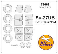 Su-27UB / Su-30SM (ZVEZDA) + wheels masks