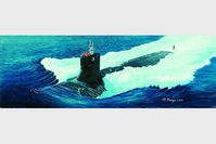 USS Sea Wolf SSN-21 Attack Submarine Modern US - Image 1