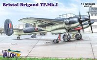 Bristol Brigand TF.Mk.I British torpedo bomber, successor to the Bristol Beaufighter