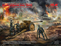 Battle of Kursk (July 1943) (T-34-76 (early 1943), Pak 36(r ) with Crew (4 figures))