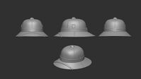 German Tropical Pith Helmet - Image 1