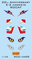 ROCAF E-2C Hawkeyes 20th Anniversary 2015 Big Eye Livery - Image 1