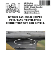 JAS-39C/D Gripen Fuel tank ventilation