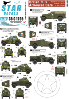 British Armoured Cars # 2. M3A1 White Scout Car and Humber LRC III in NW Europe.