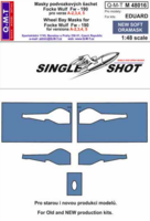 Focke-Wulf Fw.190A-2/Fw.190A-3/Fw.190A-4/Fw.190A-5 wheel bay paint masks