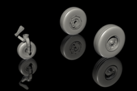 Tucano T.1 Wheels Set for Airfix - Image 1