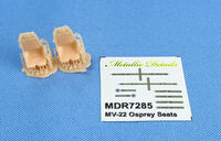 Bell V-22 Osprey - Seats 3D-printed (for Hobby Boss kits) - Image 1