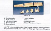 Boeing F4B-4 - cockpit detail set (designed to be used with Accurate Miniatures and Monogram kits)