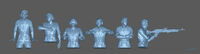 6 Challenger Tank Crew Full Half-Figures - Image 1