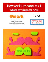 Hawker Hurricane Mk.I - Wheel Bay Plugs (for Airfix) - Image 1