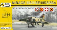 Mirage IIIE/EE/RS/5BA In Europe (French, Spanish, Swiss & Belgian AF)