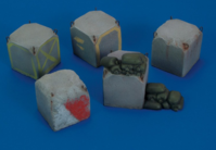 Israeli Concrete Roadblock set